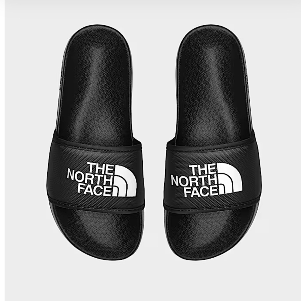 The North Face Women's Base Camp Black Slides Size 10 NWT